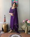 Kajal By Nsf Cotton Blend Kurta With Pant Dupatta Set Wholesale In India
